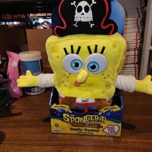 SpongeBob Search for Squarepants Goofy Goober 16” Feature Plush Movie NEW